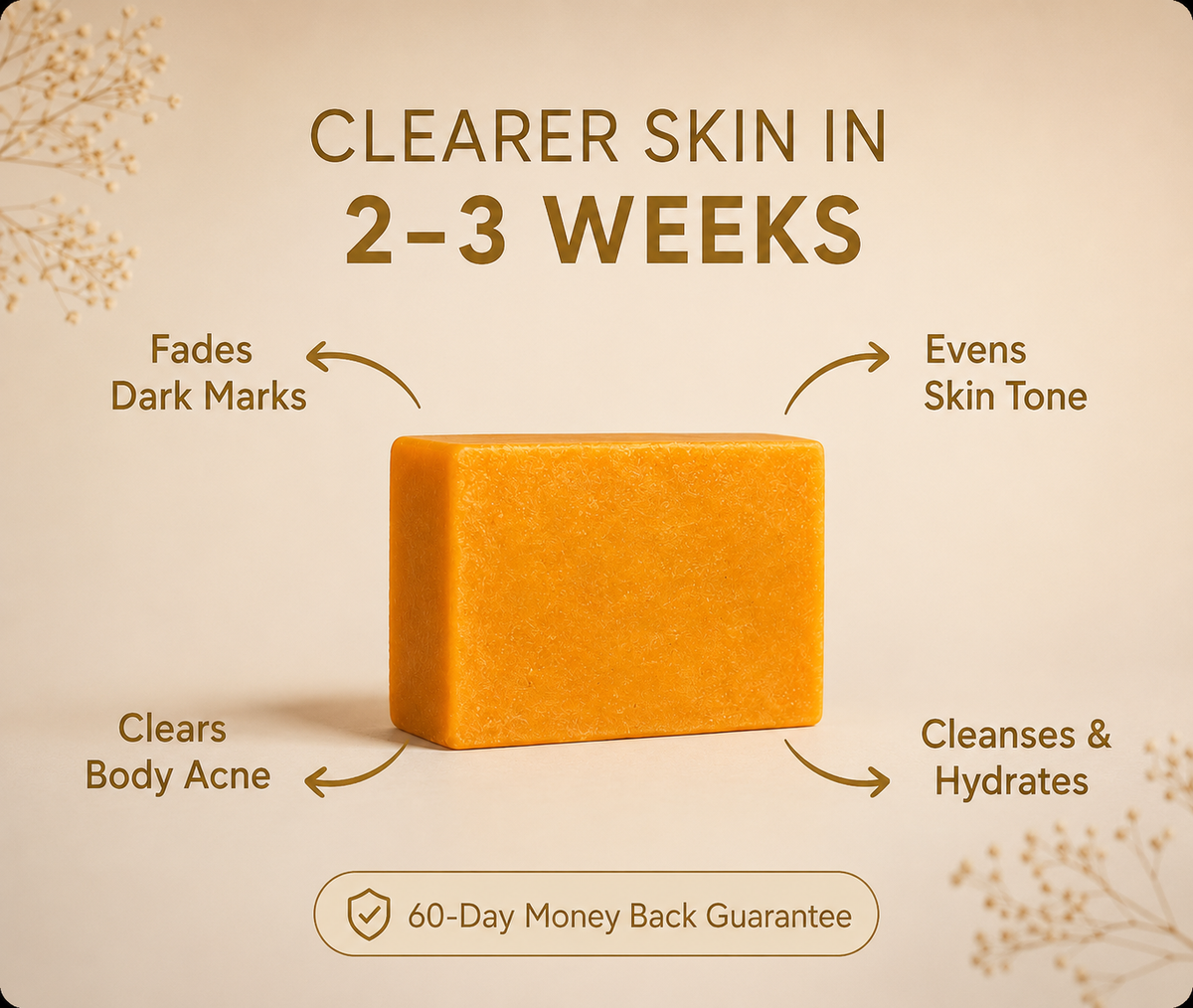 Bacne Buster Bar – Natural Turmeric Soap for Back & Body Acne